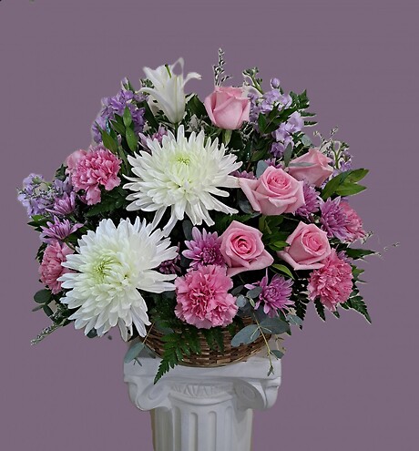Pink Brilliance Basket