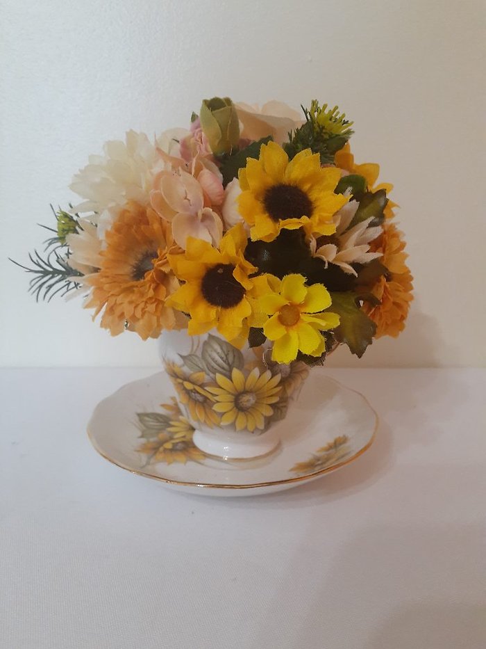 Silk Tea Cup -Summer