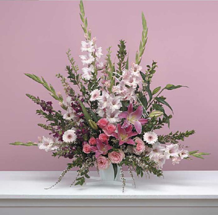 Large Feminine Garden Style Tribute