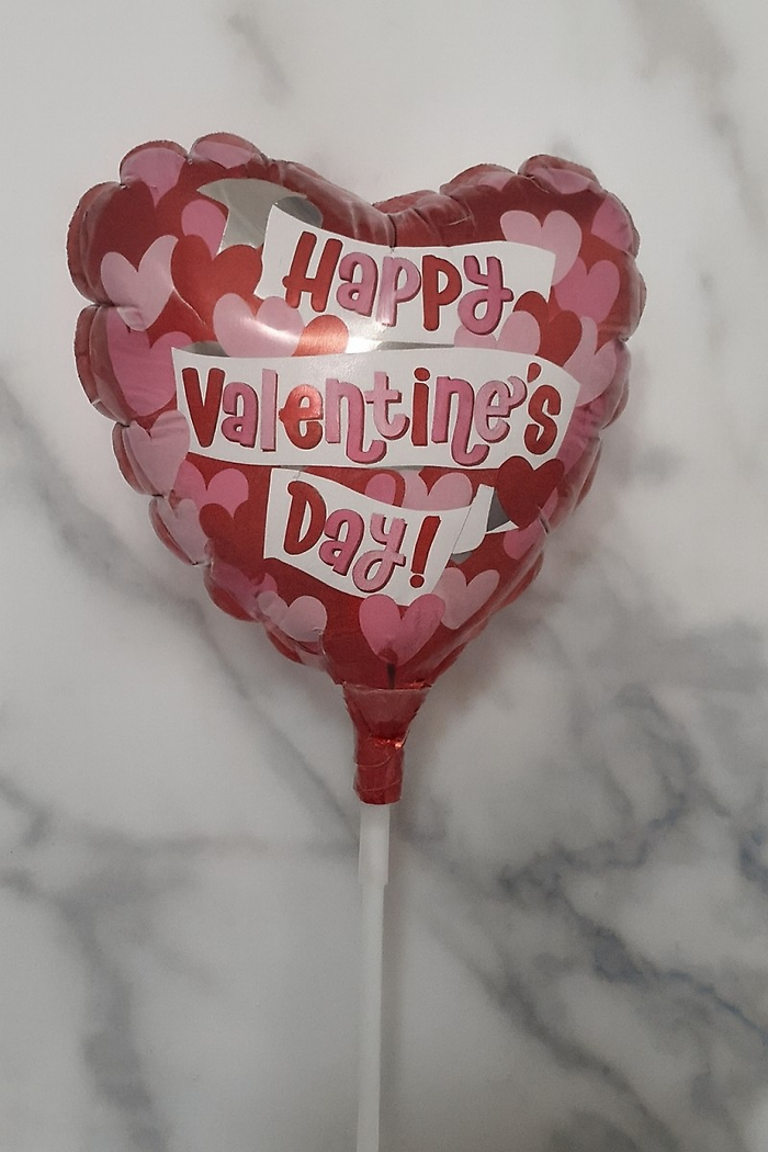 Happy Valentine Balloon Pick